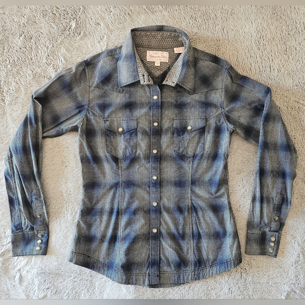 Panhandle Slim Western Pearl Snap Button Down Shirt